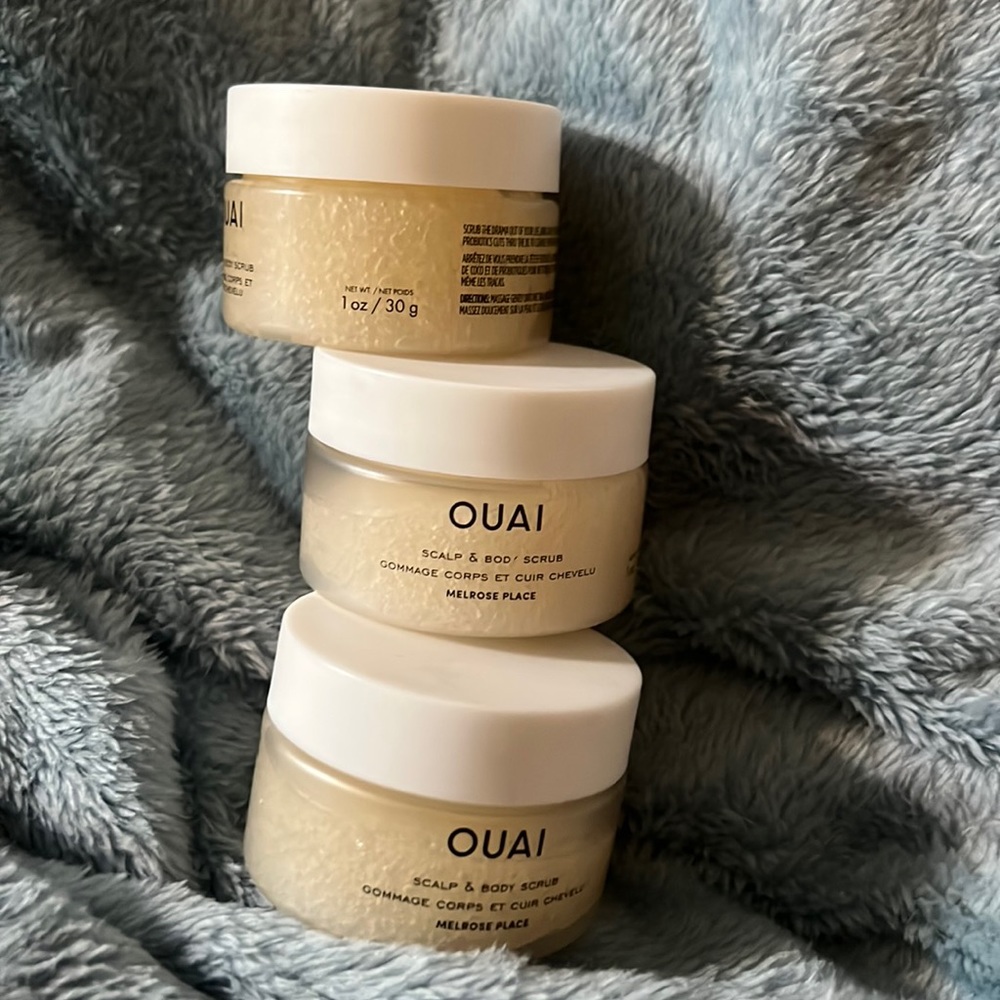 Ouai scalp & body scrub X 3 (1 oz)